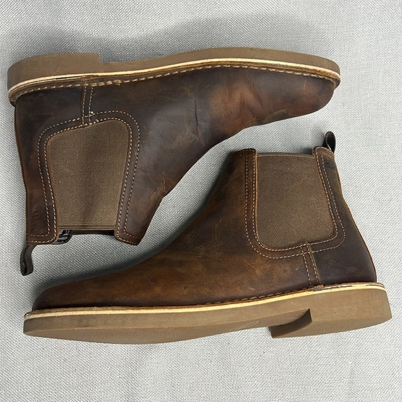 Clarks Clarkdale easy beeswax leather Chelsea boot, size 9 - Picture 5 of 8
